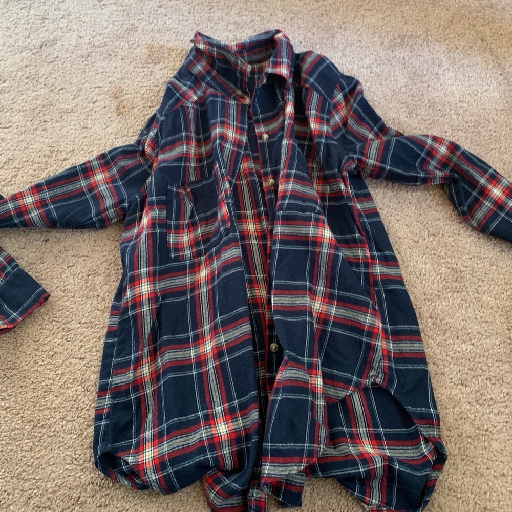 Red and Blue Flannel